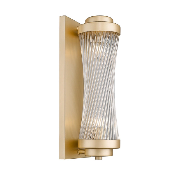 W0528-02N-V6AC SERGIO KINKIET ZŁOTY MAT/MATT GOLD