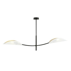 Lampa sufitowa Emibig LOTUS 2 Biały/GOLD 1107/2