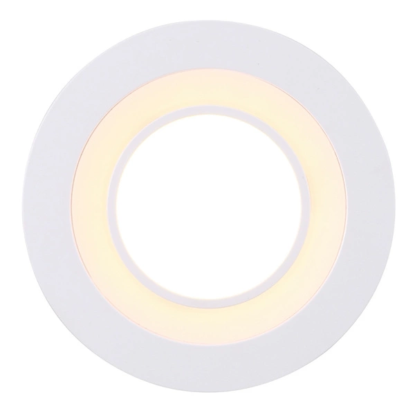 Oprawa wpuszczana CLYDE LED 2700K Biała ciepła Plastik | Biały