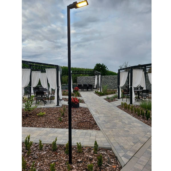 Słupek latarnia ogrodowa PATHWAY LED 36W czarny 285cm 9125