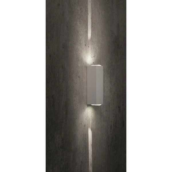 Kinkiet zewnętrzny na elewację LENS LED czarny 9112