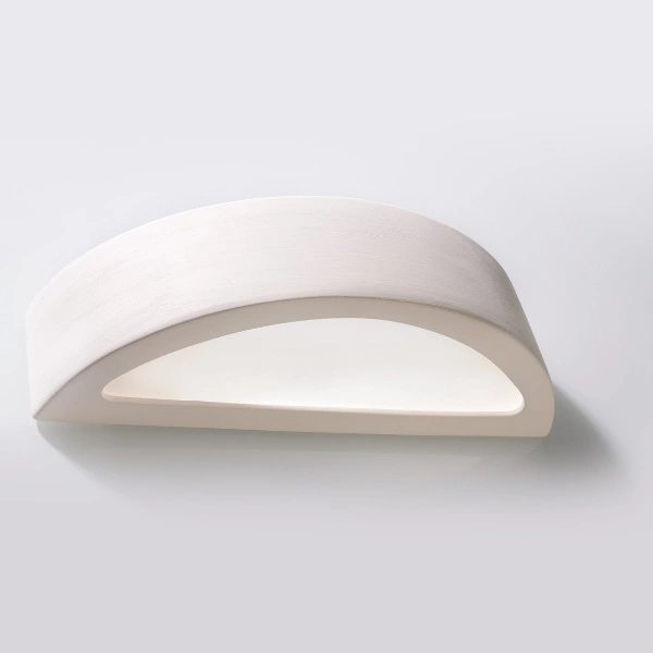 Kinkiet Ceramiczny ATENA SL.0001 biały (z możliwością malowania) 1xE27