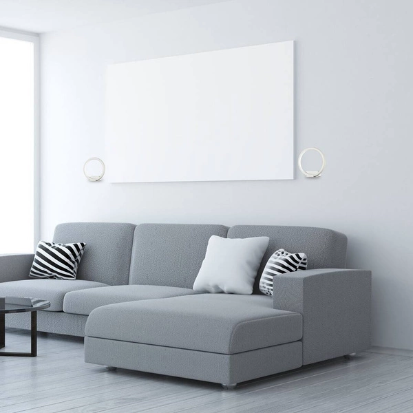 Kinkiet ścienny okrąg ORION WHITE LED barwa ciepła 3000K