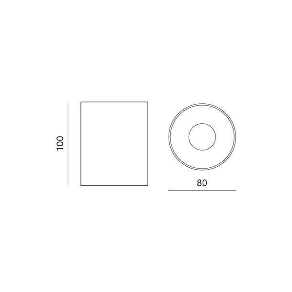 Natynkowa tuba spot TRIO BIAŁA + 3kolory 8x10cm