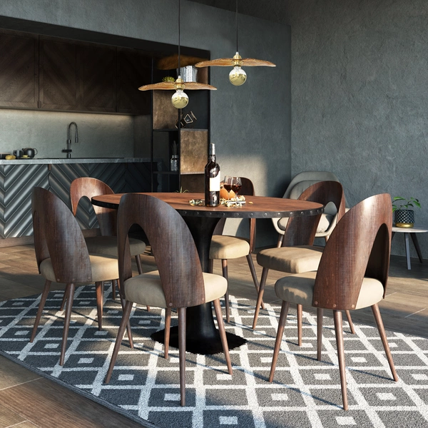 Lampa wisząca FARFALLA, złoty/czarny, 1x60W E27, MLP8340