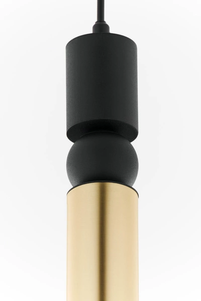 Nowoczesna Lampa wisząca ALAS wys. 120cm 1xG10 14W IP20 | Złoty