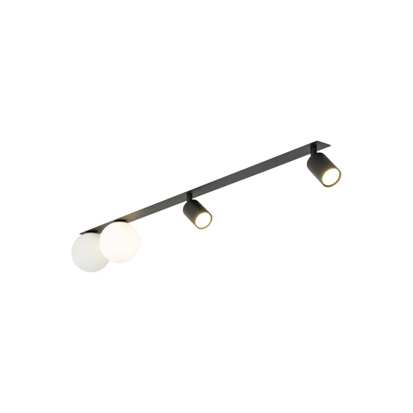 Lampa sufitowa VOX4 2xGU10 2xG9 szer.108cm | Biały - Czarny 10929