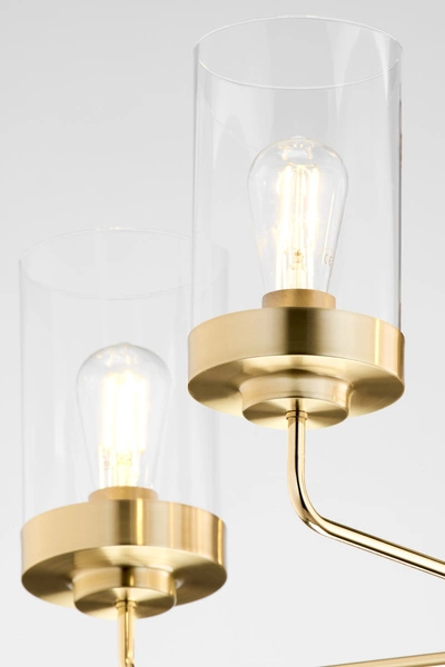 Lampa sufitowa RAMIREZ wys. 64cm 3xE27 15W IP20 | złoty połysk