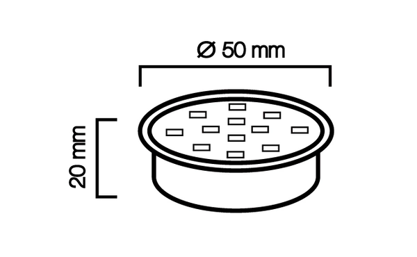 Żarówka insert LED SMD 5W DIMM ściemnialna TRIAC neutralna 4000K