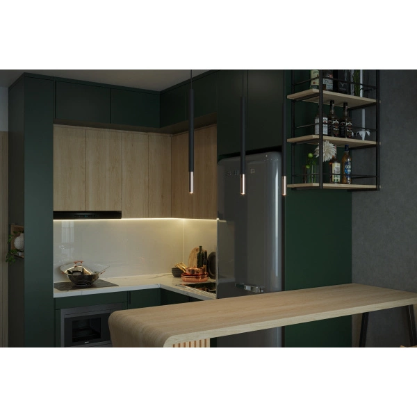 Lampa wisząca MOZAICA 3P SL.0887 czarny/chrom 3xG9