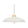 Jona Lampa Wisząca 1xE27 Max.60W Brzoza/Transparentny/Biały 1408060