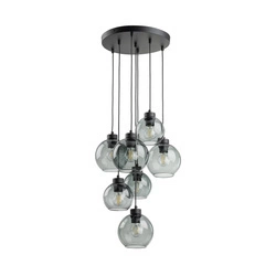 CUBUS GRAPHITE LAMPA WISZĄCA 7 KOŁO 10207