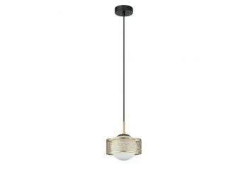 Lampa wisząca Lomica śr. 20cm E27 | czarny