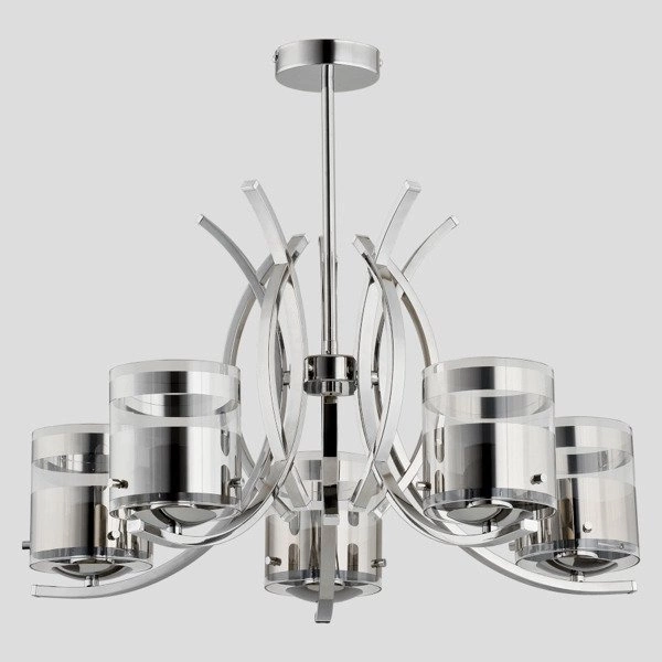 Lampa sufitowa ALFA INDIRA CHROM 5xE27 60cm | 23115