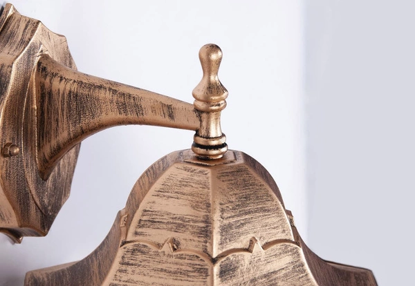 Kinkiet K-5006A DOWN CZARNY/ZŁOTY z serii LOZANA