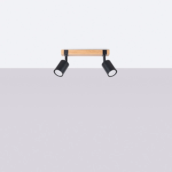 Plafon FAGER 2 czarny