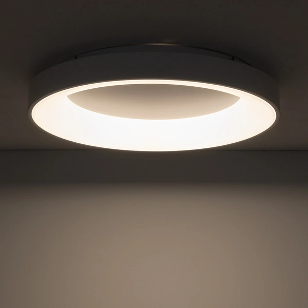 Plafon NIKKI ROUND LED 60cm 60W barwa ciepła 3000K | biały 11202