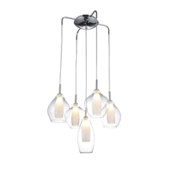 Azzardo AMBER MILANO 5 CLEAR 3076