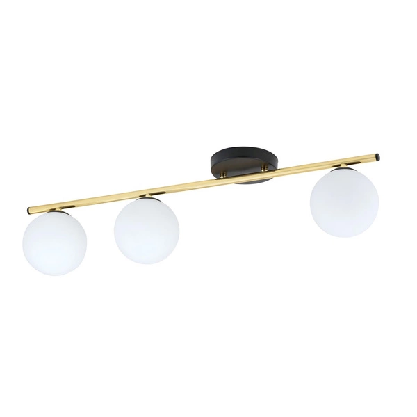 Lampa sufitowa Emibig MONZA 3 BL OPAL 1252/3