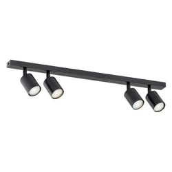 Lampa sufitowa Emibig FLASH 4 Czarny 1312/4