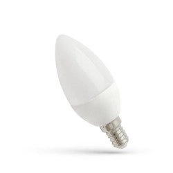 LED ŚWIECOWA E-14 230V 4W WW SPECTRUM +