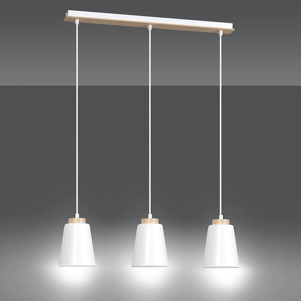 Lampa wisząca Emibig BOLERO 3 Biały 443/3