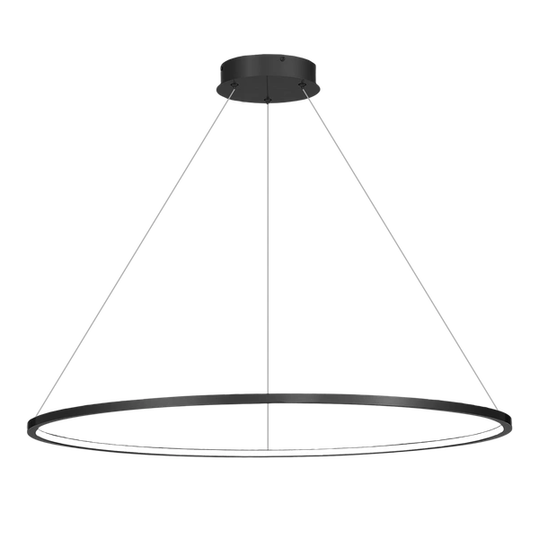 Lampa wisząca SATURNO, czarna, 57W LED, barwa neutralna 4000K, ML8862
