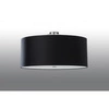 Nowoczesna lampa sufitowa OTTO SL.0794 70cm czarna 6xE27