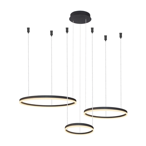 Azzardo HALO PENDANT 80+60+40 CCT WH + REMOTE CONTROL 4971