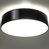 Plafon Arena 45 trzy punktowy stal czarny PVC 15W LED, SL.0124