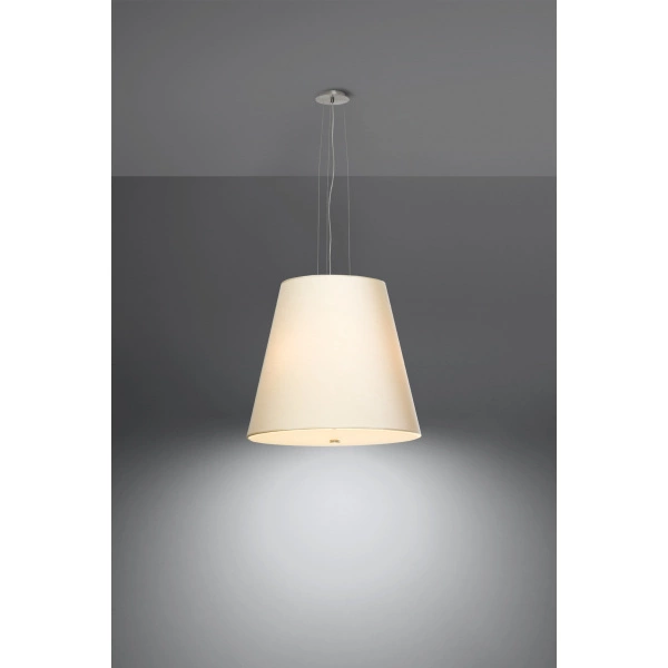 Nowoczesna lampa wisząca GENEVE 50 SL.0735 biała 3xE27