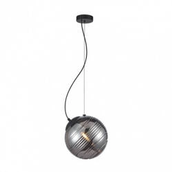 Lampa wisząca Perona śr. 25cm E27 | czarny