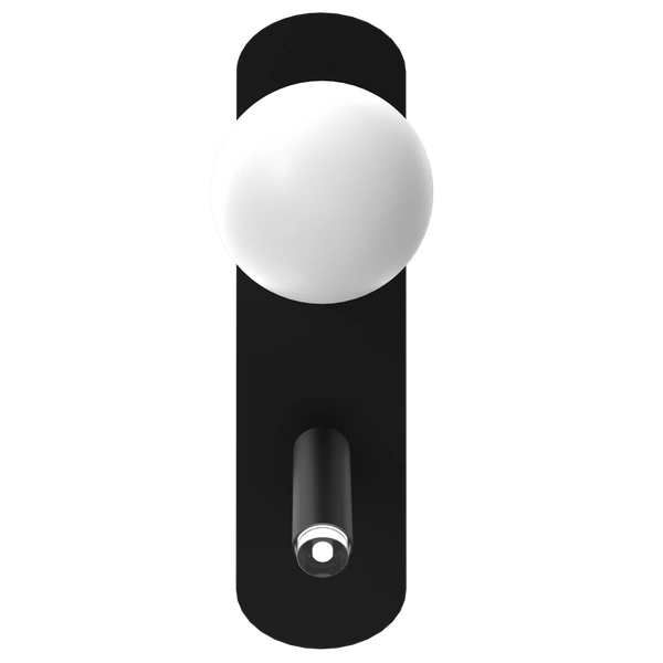 Kinkiet SIRIO, MLP8404, czarny/biały, 2x25W G9