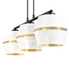 Lampa wisząca Emibig MALIA 3 Biały/GOLD 1184/3