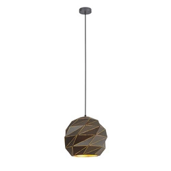 Lampa wisząca PALERMO wys. cał. 104,5cm E27 | antracyt