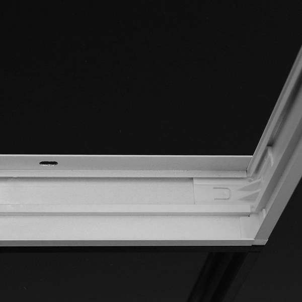 Ramka natynkowa do paneli 60x60 63mm | biały