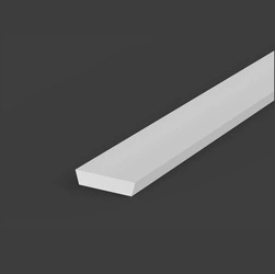 Osłonka C5 na silikon 100cm | profil LED P11 | biały