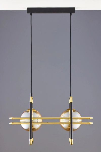 Nowoczesna Lampa wisząca FIORI wys. 115cm 2xG9 14W IP20 | Złoty