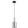Lampa wisząca ALFA CELIA CHROM 1xE27 15cm | 60831