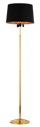 Klasyczna Lampa podłogowa EGIDA wys. 166cm 3xE27 15W IP20 | Złoty