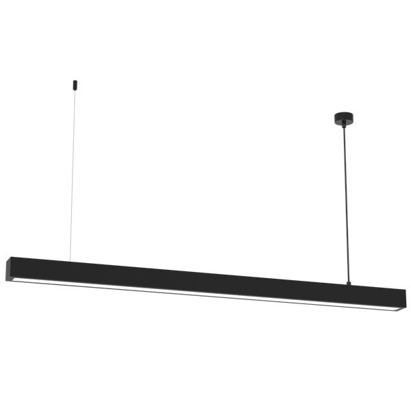 Lampa wisząca LUNGO, MLP8912, czarna, 1xT8 18W LED