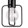 Lampa wisząca AURA III kwadrat  czarna
