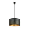 Lampa wisząca Emibig ASTON 1 Czarny/GOLD 1148/1