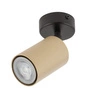 Stylowa lampa sufitowa spot ZOOM GU10 LED wys. 16cm | złoty