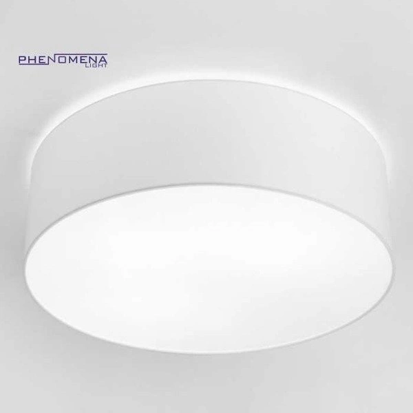 Biały plafon CAMERON WHITE 65cm 9606