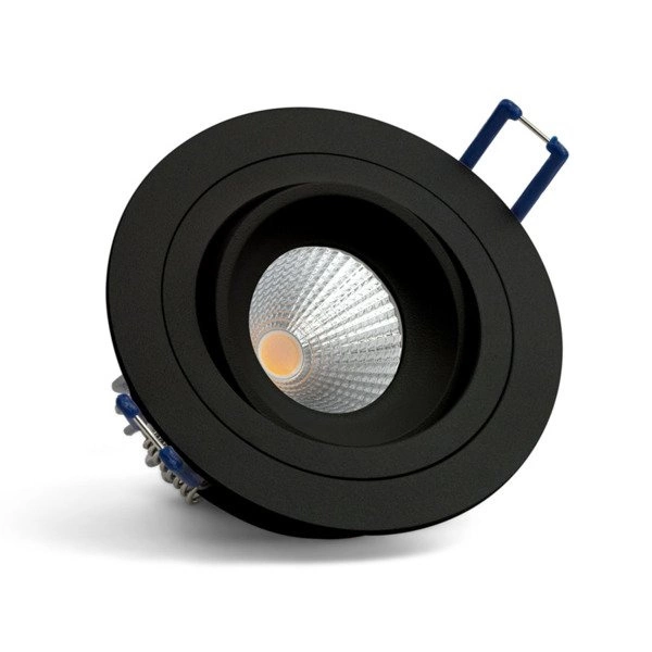Oprawa wpuszczana MODI RO 6W neutralna 4000K czarny śr. 9,2cm