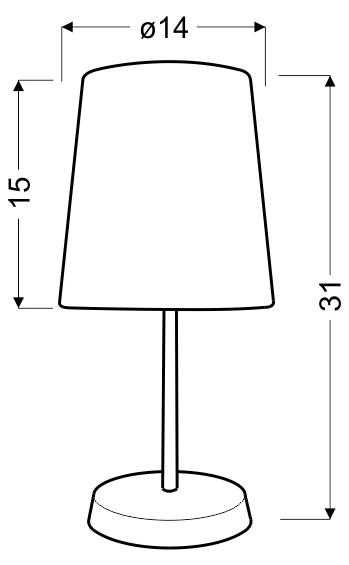 GALA LAMPKA 1X40W E14 ZIELONA