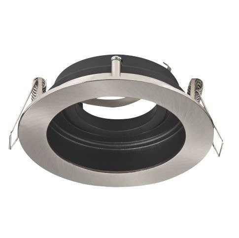 Spot nikiel satyna oczko GU10 okrąg 10cm