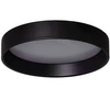 Plafon LED 16W Okrągły Czarny 3 Barwy Śweicenia CCT do Wyboru 35cm Abruzzo Nero