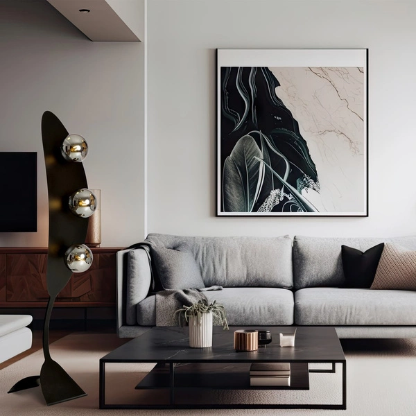 Lampa podłogowa Emibig AURA LP3 BL GRAFIT 1300/LP3